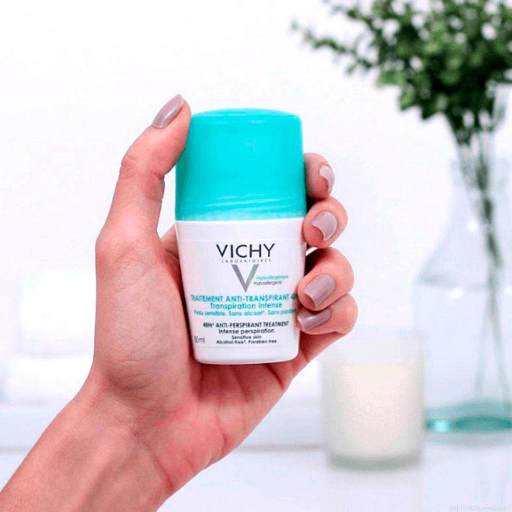 Desodorante Roll On Antitranspirante Vichy Traitement Unissex 50 ml