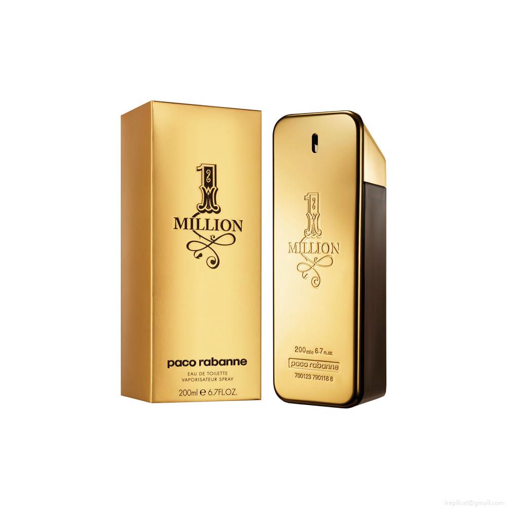 Perfume Paco Rabanne 1 Million Masculino Eau de Toilette 200 ml