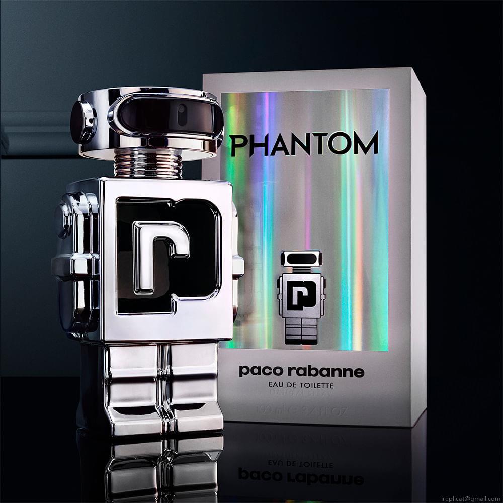 Perfume Paco Rabanne Phantom Masculino Eau de Toilette 100 ml