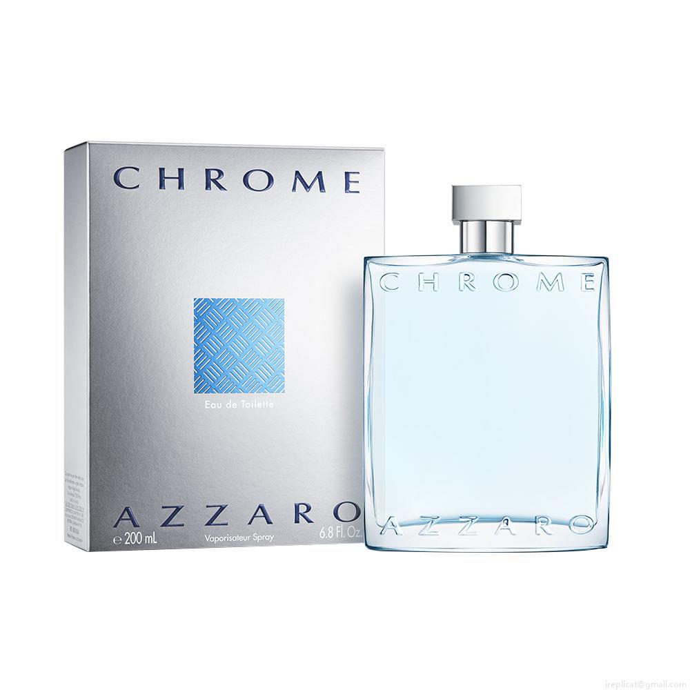 Perfume Azzaro Chrome Masculino Eau de Toilette 200 ml