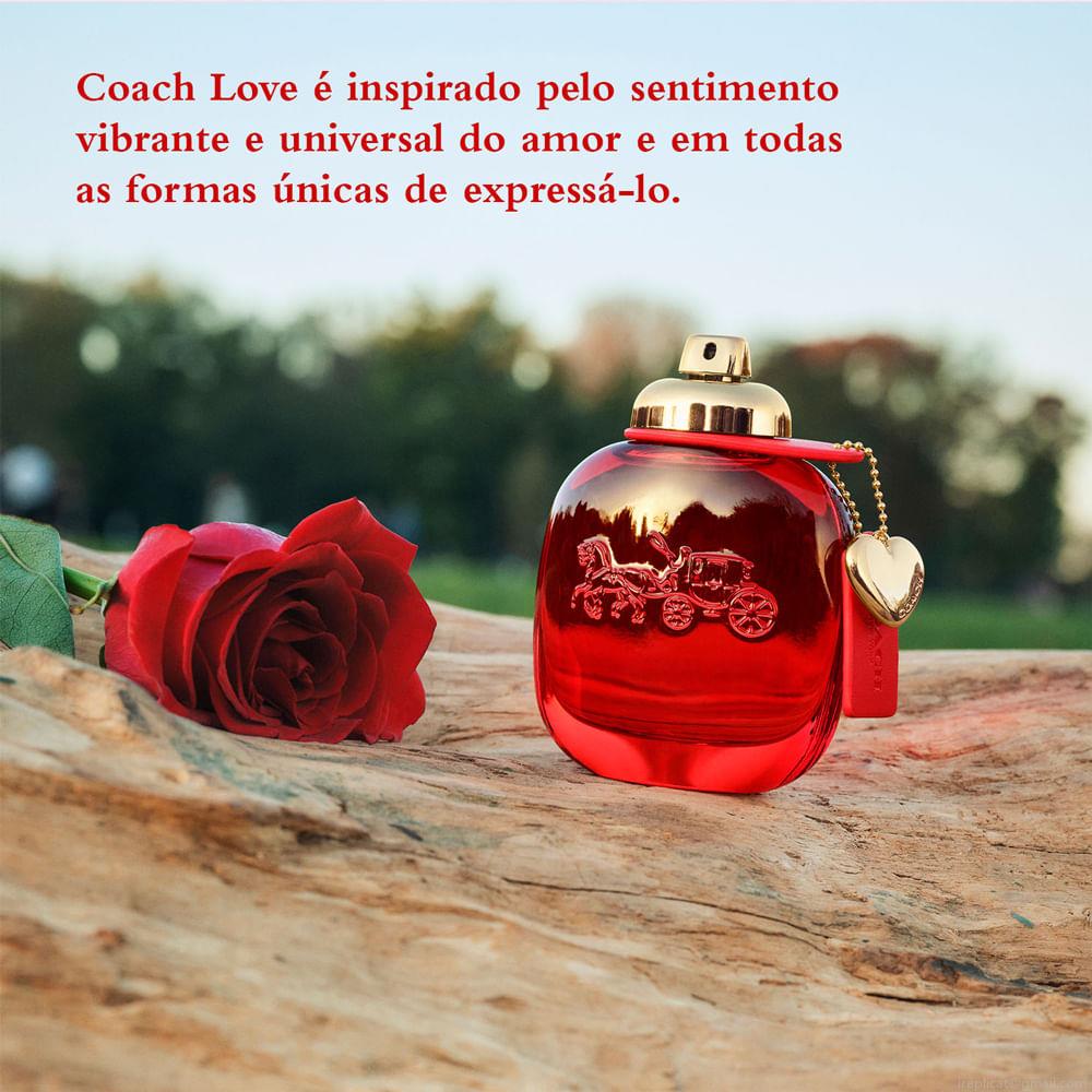 Perfume Coach Love Feminino Eau de Parfum 90 ml