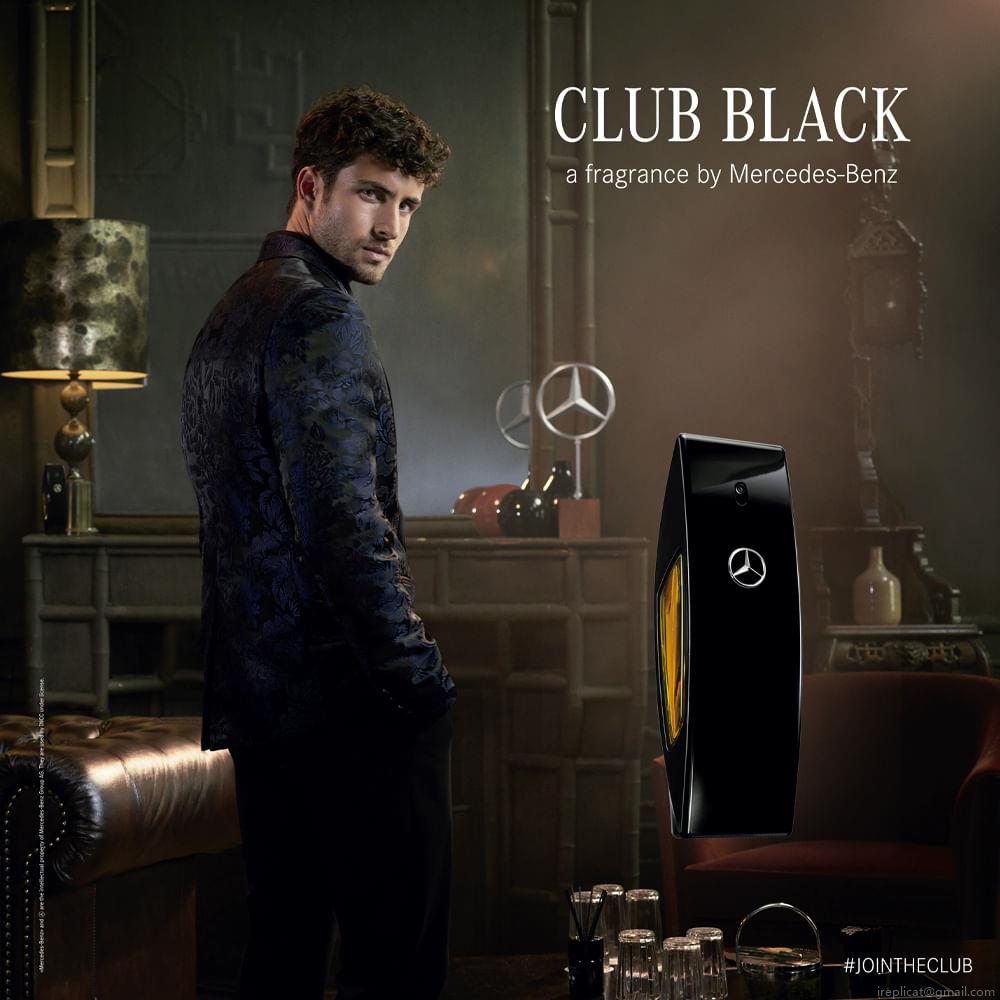 Perfume Mercedes Benz Club Black Masculino Eau de Toilette 100 ml