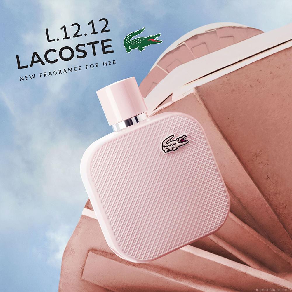 Perfume Lacoste L.12.12 Rose Feminino Eau de Parfum 50 ml