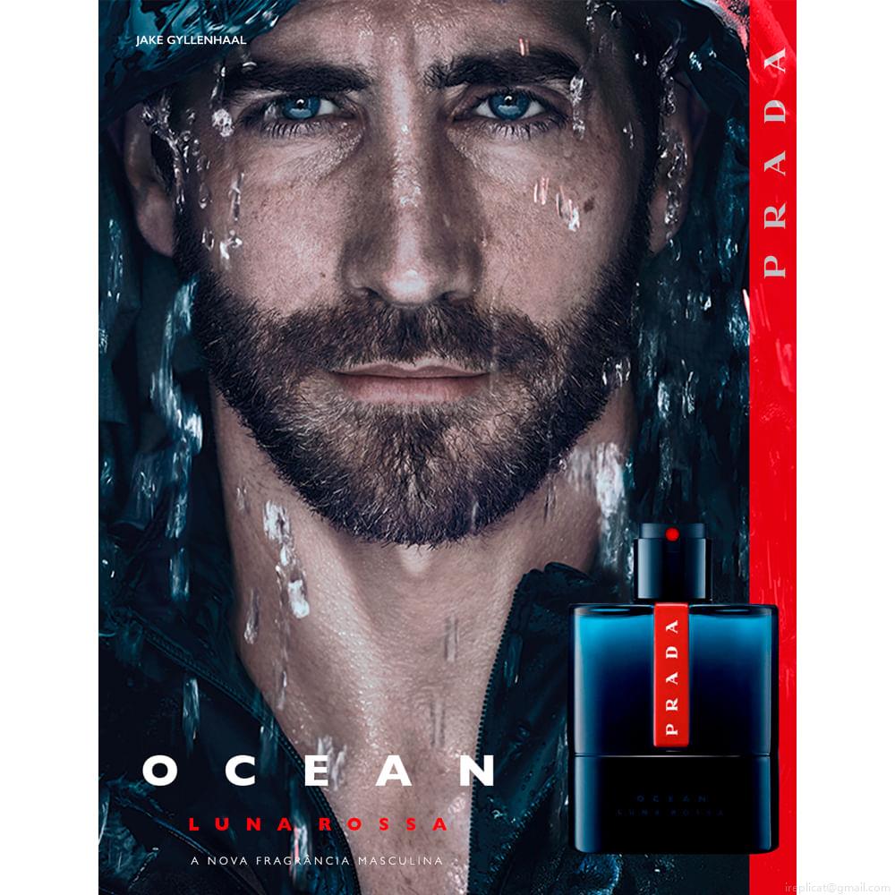 Perfume Prada Luna Rossa Ocean Masculino Eau de Toilette 100 ml