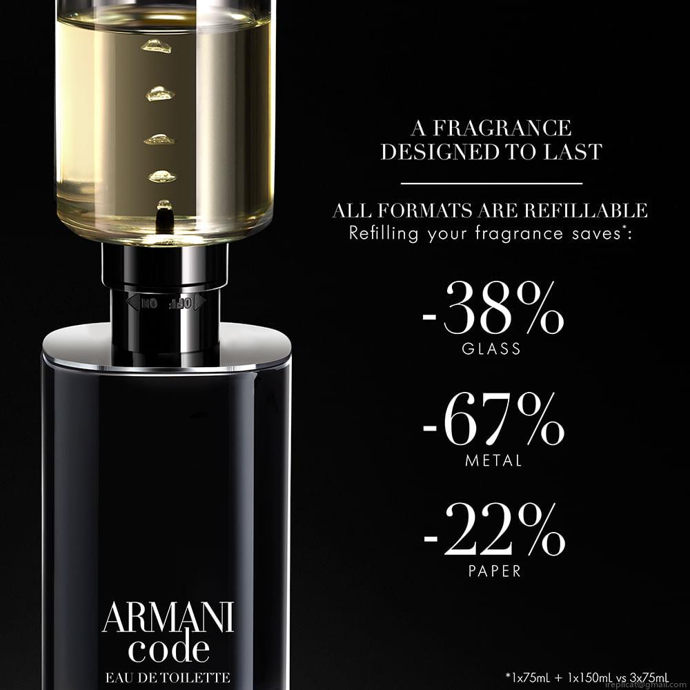 Perfume Giorgio Armani New Code Masculino Eau de Toilette Refill 150 ml