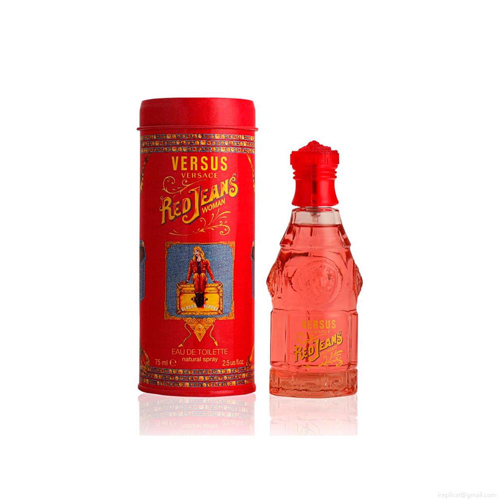 Perfume Versace Red Jeans Unissex Eau de Toilette 75 ml