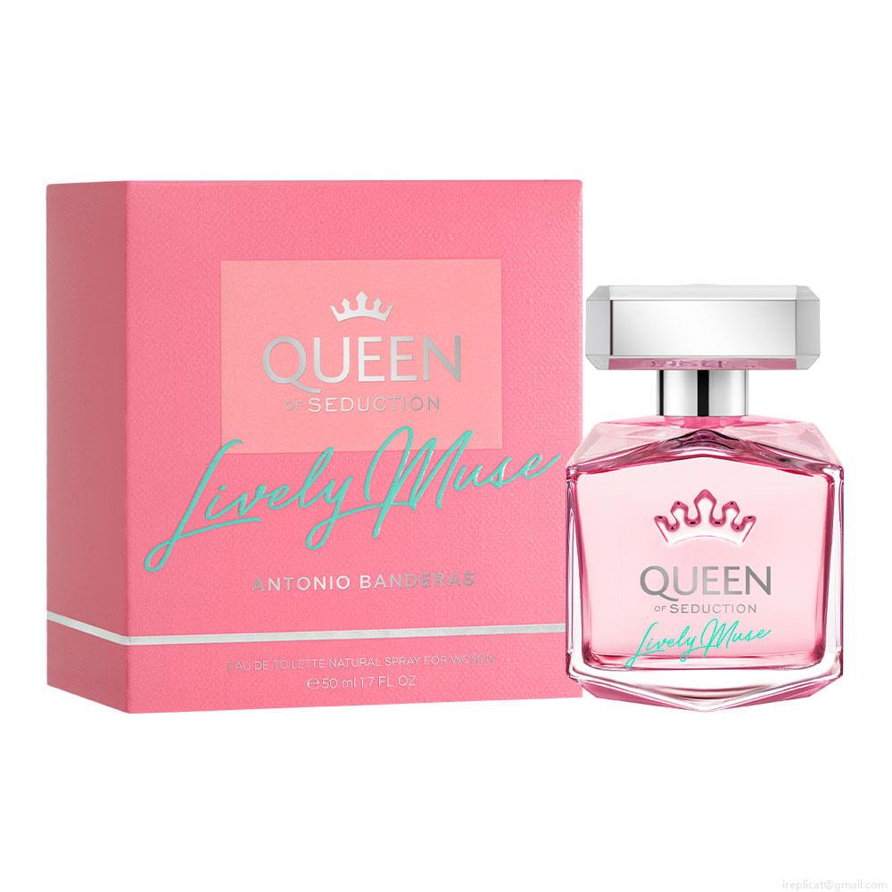 Perfume Banderas Queen of Seduction Lively Muse Feminino Eau de Toilette 50 ml