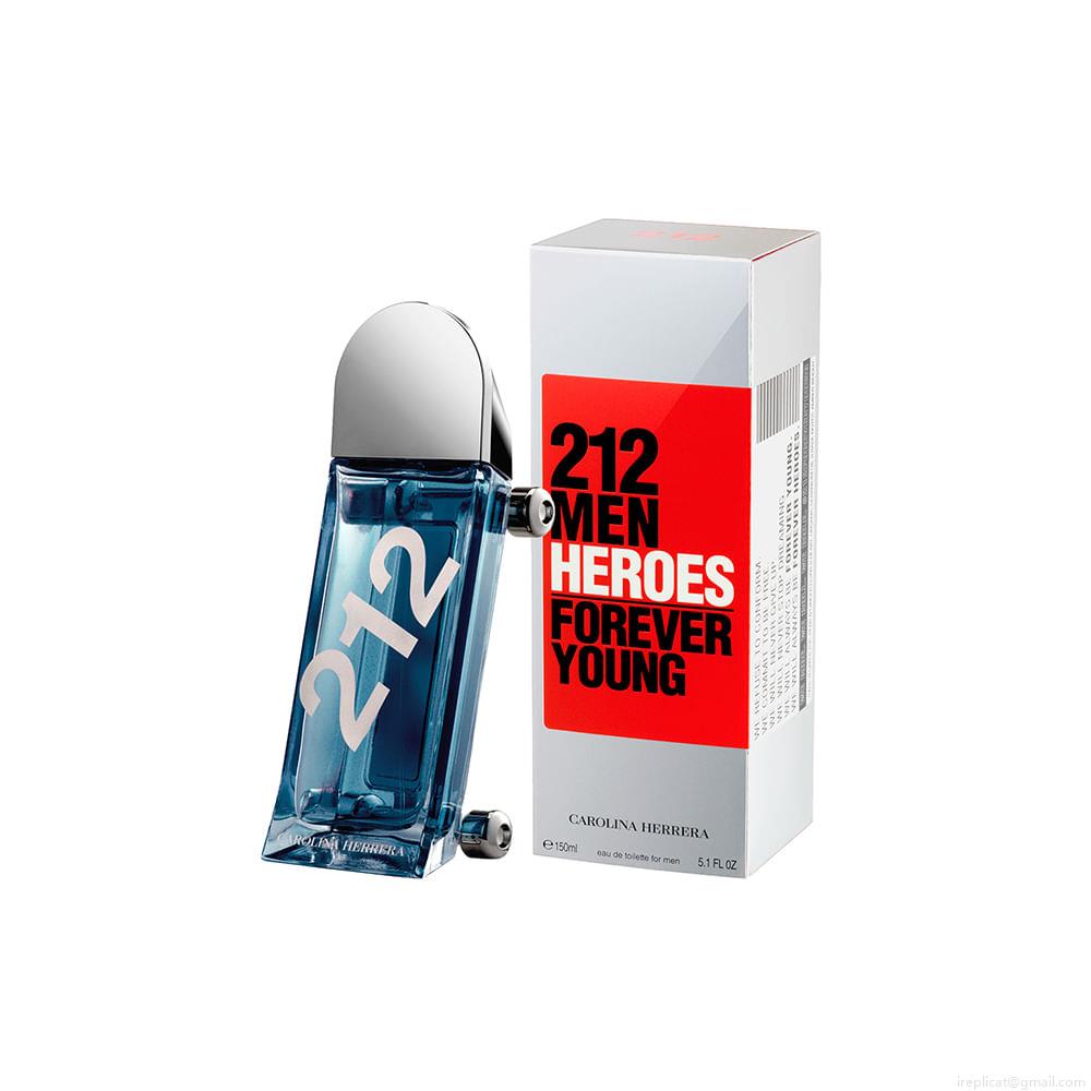 Perfume Carolina Herrera 212 Heroes Masculino Eau de Toilette 150 ml