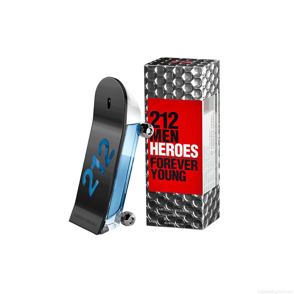 Perfume Carolina Herrera 212 Heroes Collector Masculino Eau de Toilette 90 ml