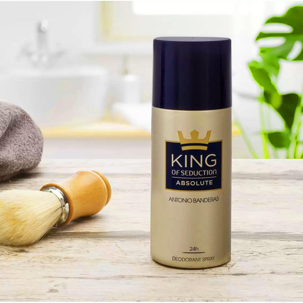 Desodorante Spray Banderas King of Seduction Absolute Masculino 150 ml