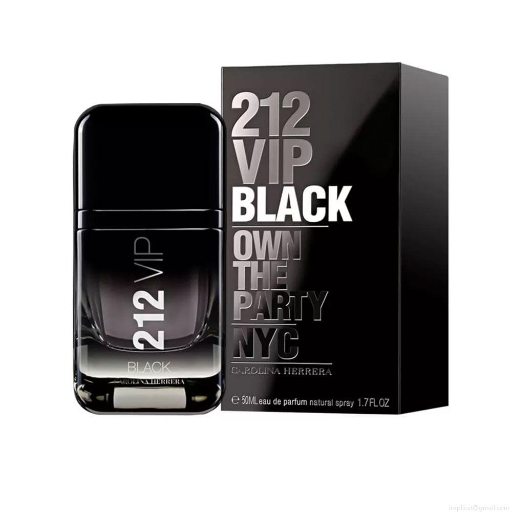 Perfume Carolina Herrera 212 Vip Men Black Masculino Eau de Parfum 50 ml