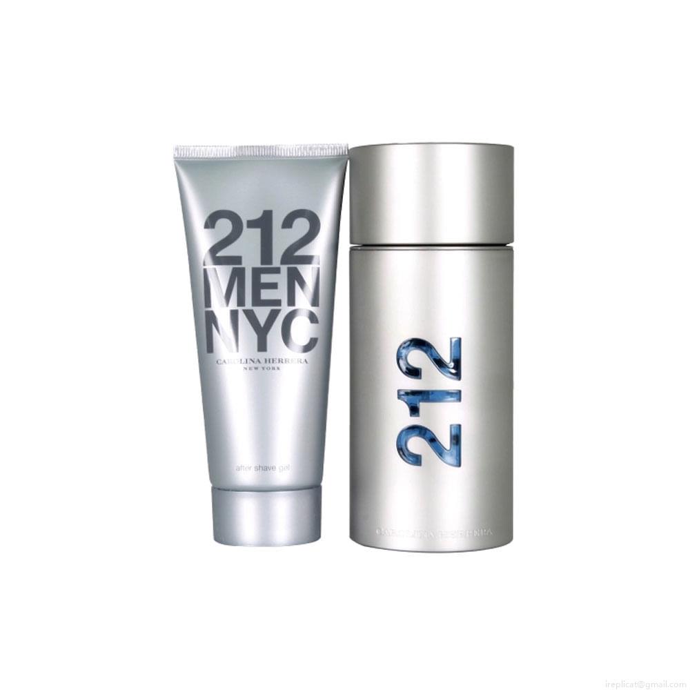 Kit Perfume Carolina Herrera 212 Men Masculino Eau de Toilette 100 ml + Pós Barba 100 ml