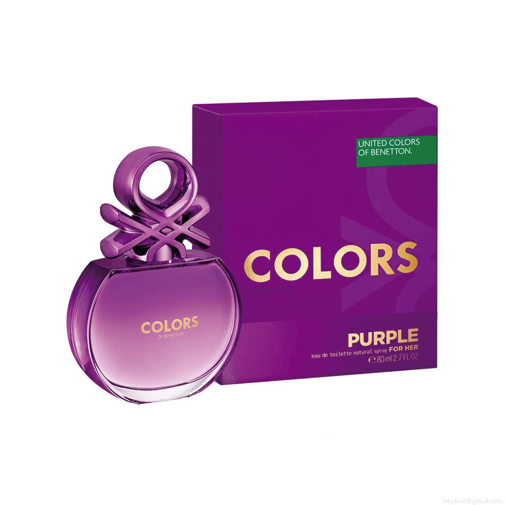 Perfume Benetton Colors Purple Feminino Eau de Toilette 80 ml