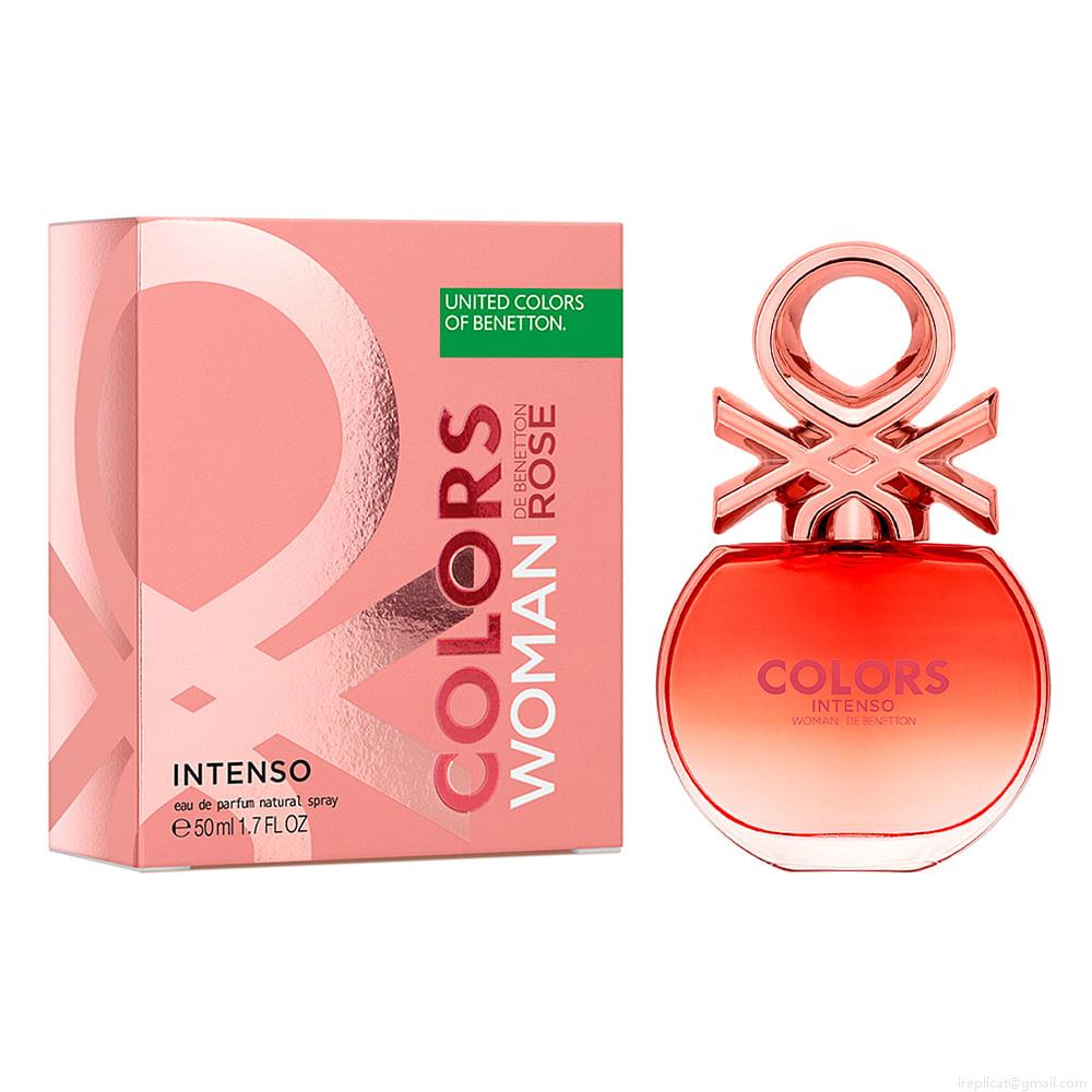 Perfume Benetton Colors Rose Intenso Feminino Eau de Parfum 50 ml