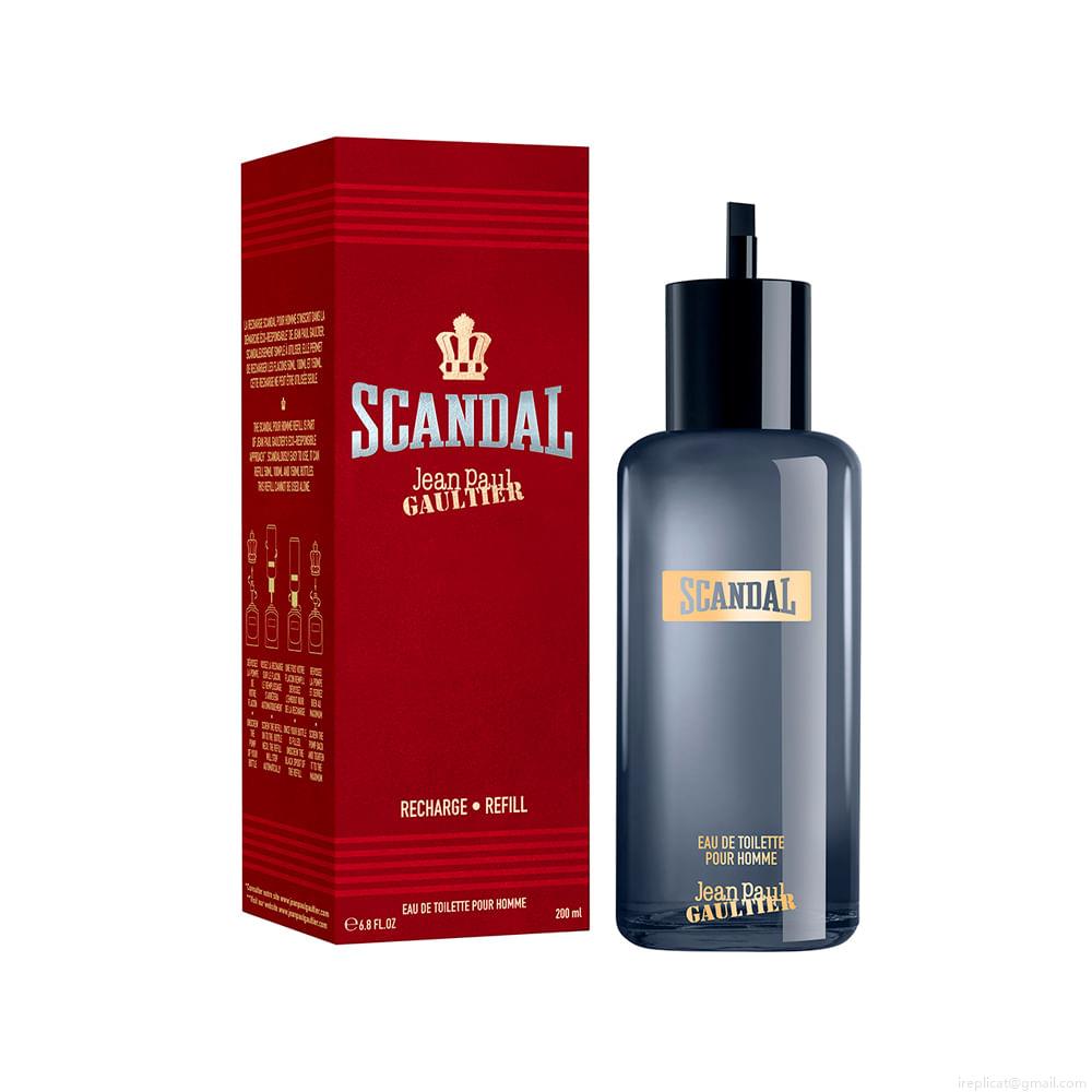 Perfume Jean Paul Gaultier Scandal Pour Homme Masculino Eau de Toilette Refil 200 ml