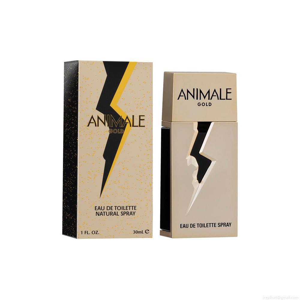 Perfume Animale Gold Masculino Eau de Toilette 30 ml