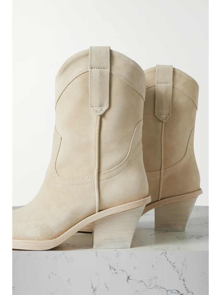 Dakota suede cowboy boots