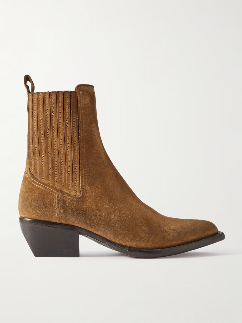 Debbie Beatles suede ankle boots