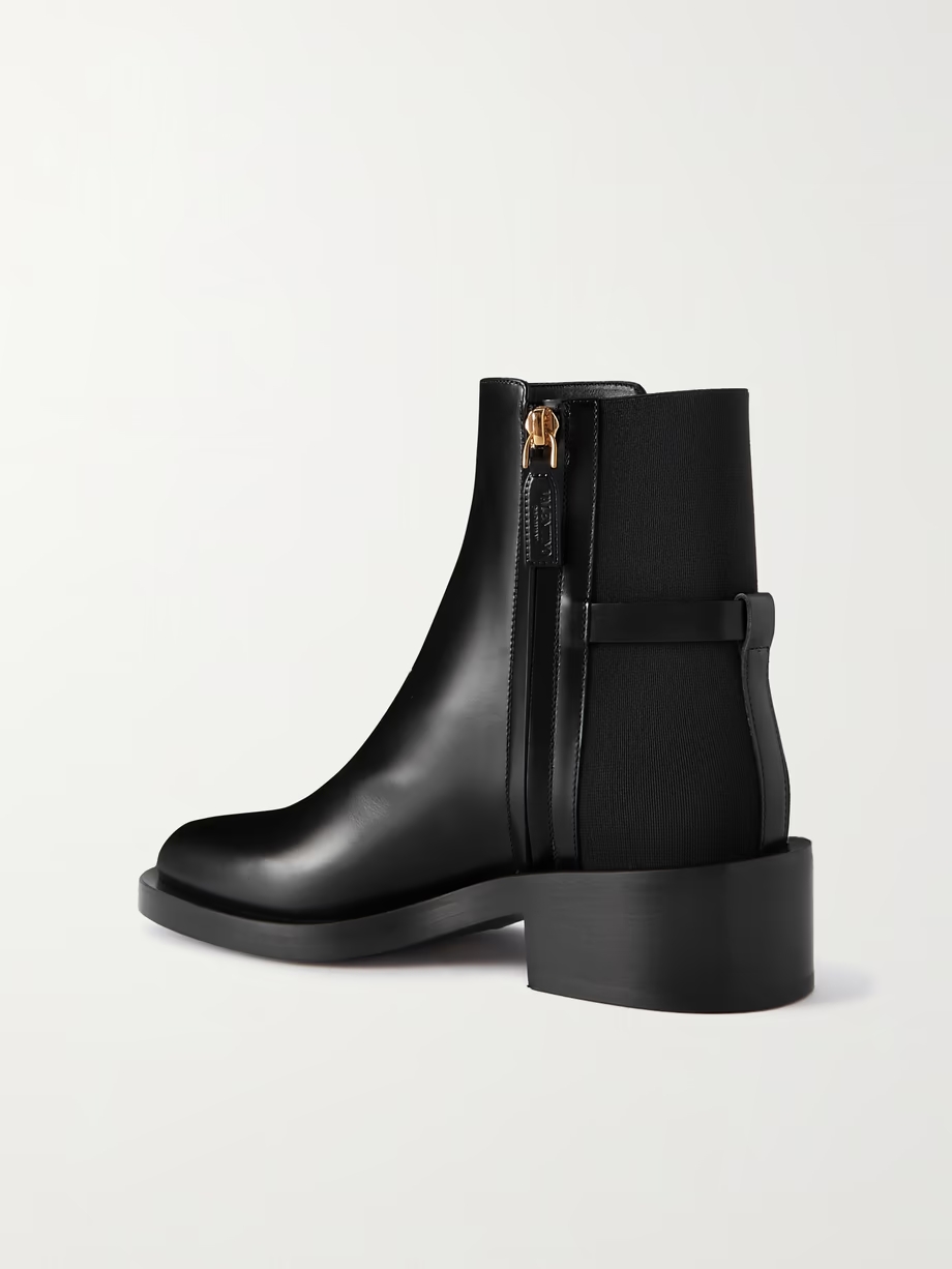 VLOGO embellished leather Chelsea boots