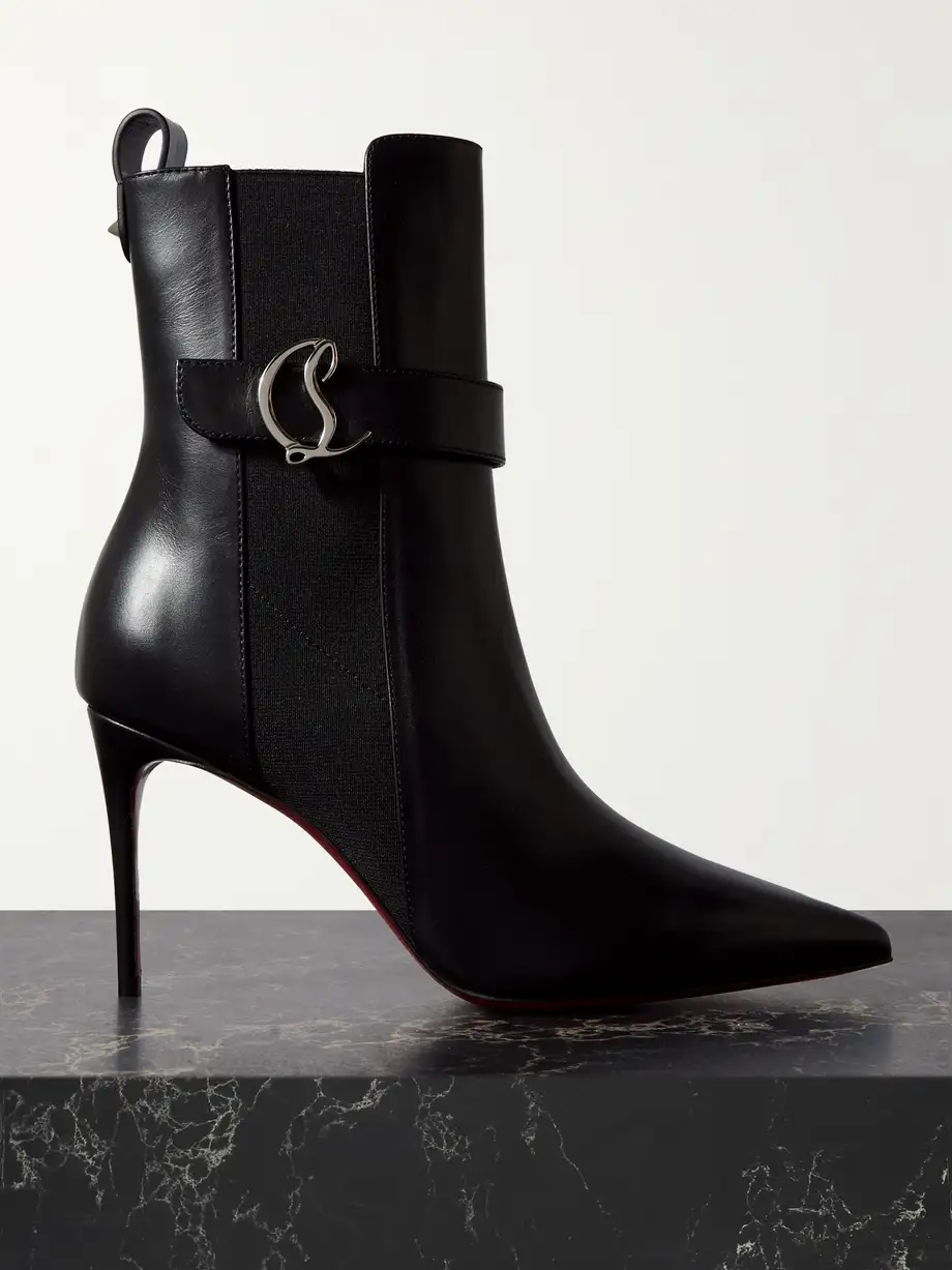 CL leather ankle boots