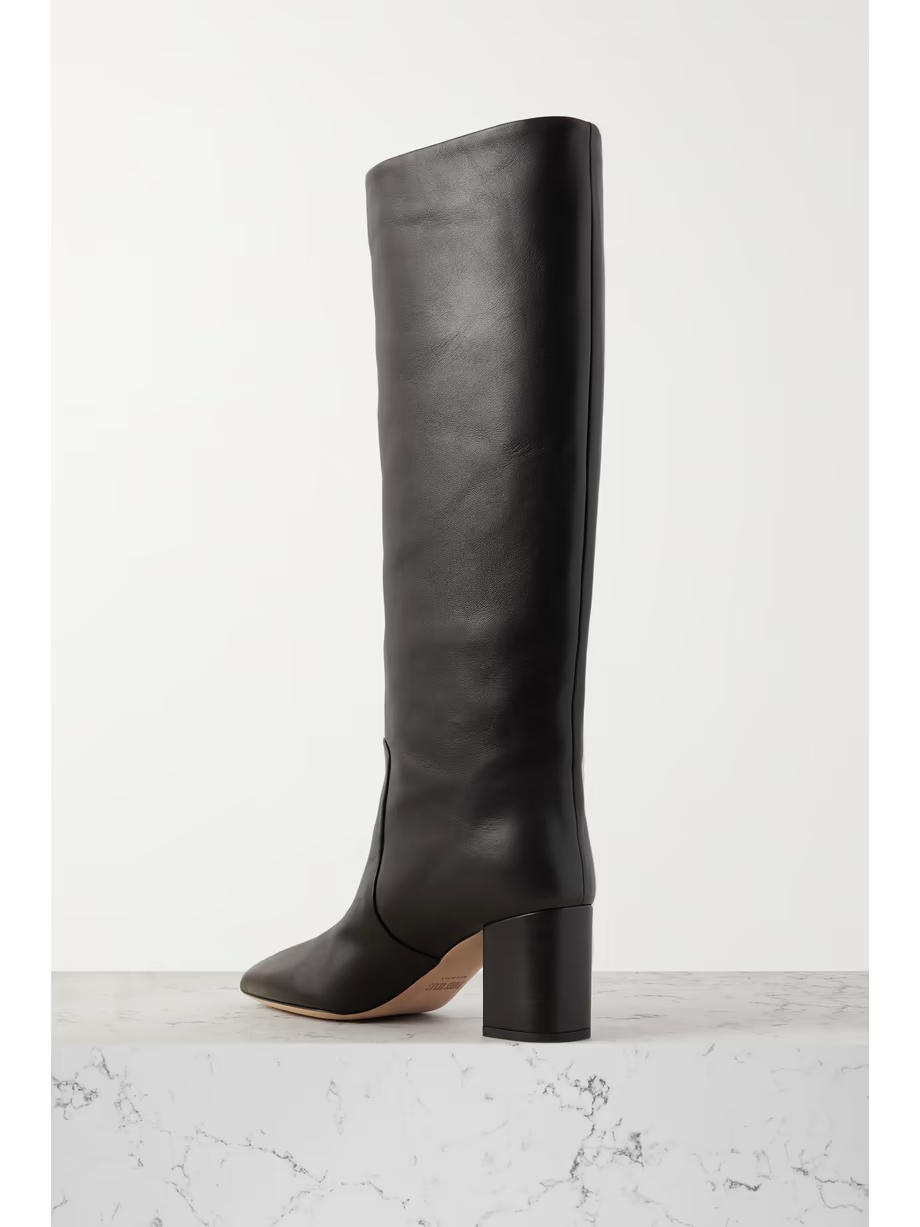 Anja leather knee boot