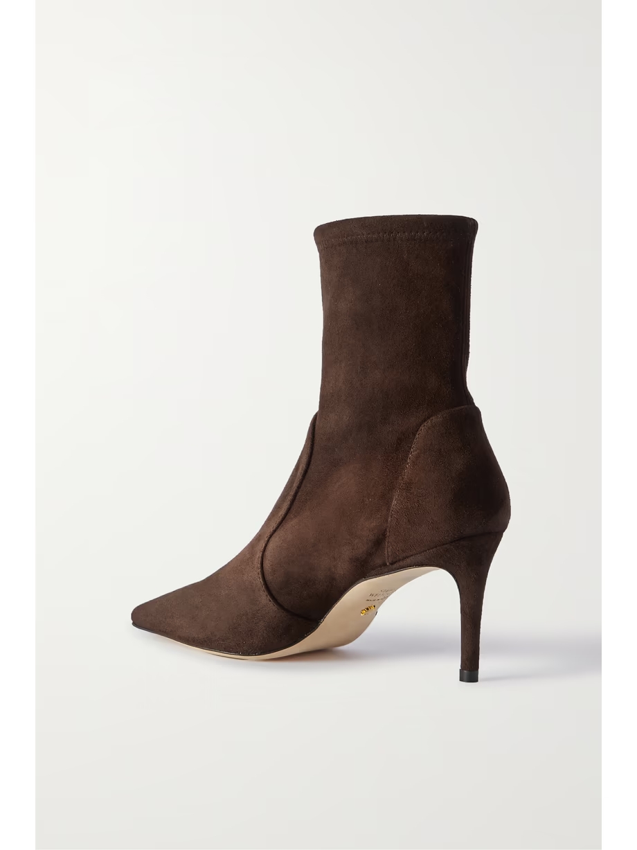 Stuart 75 suede ankle boots