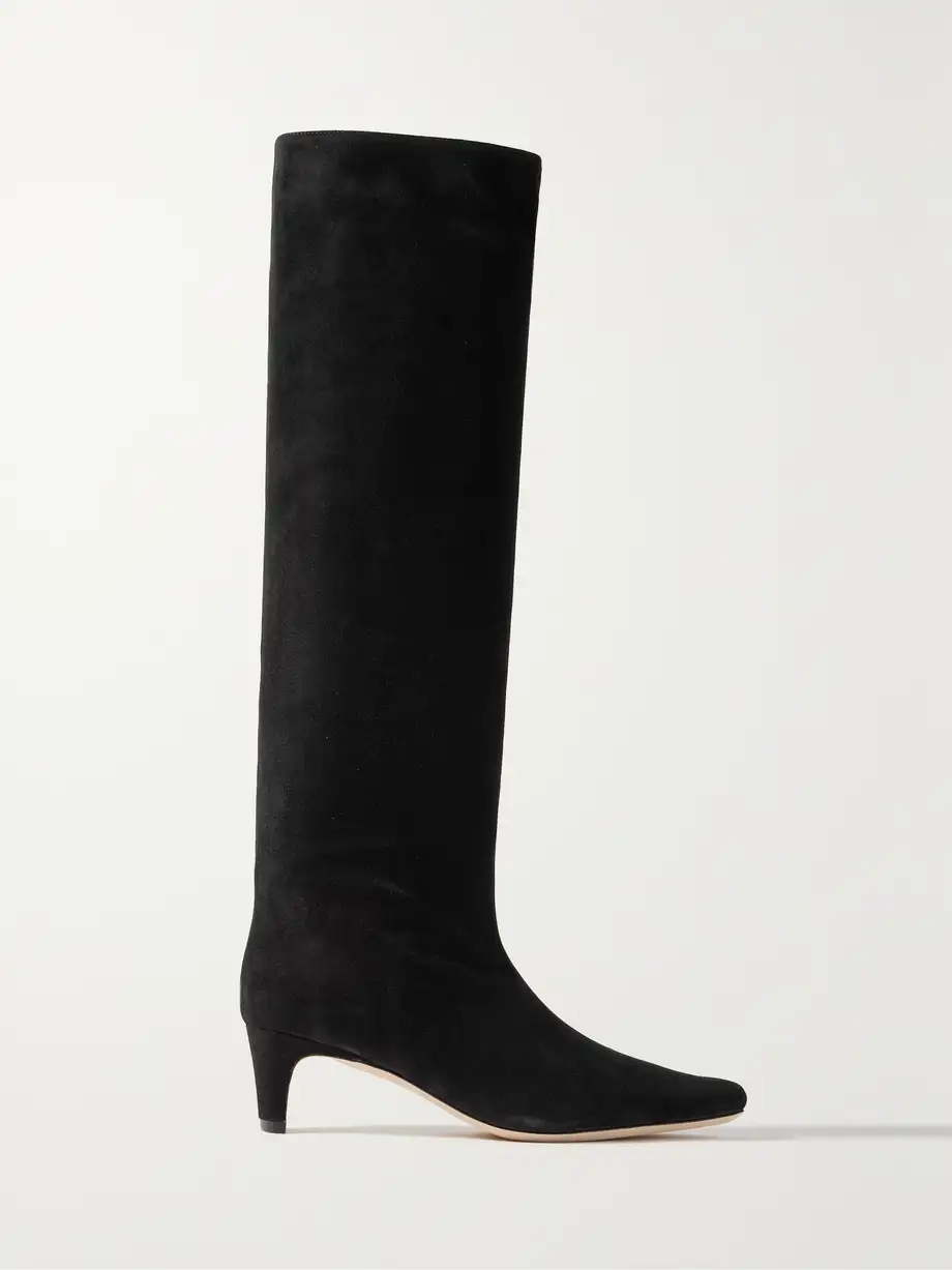 Wally suede knee boots