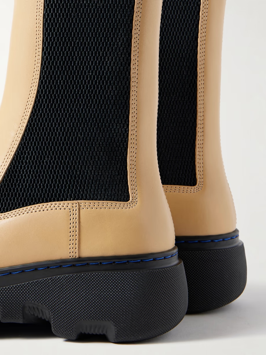 Leather Chelsea boots