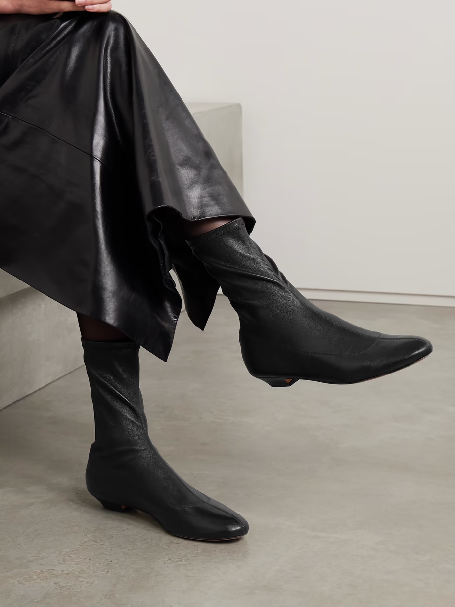 Apollo leather ankle boots