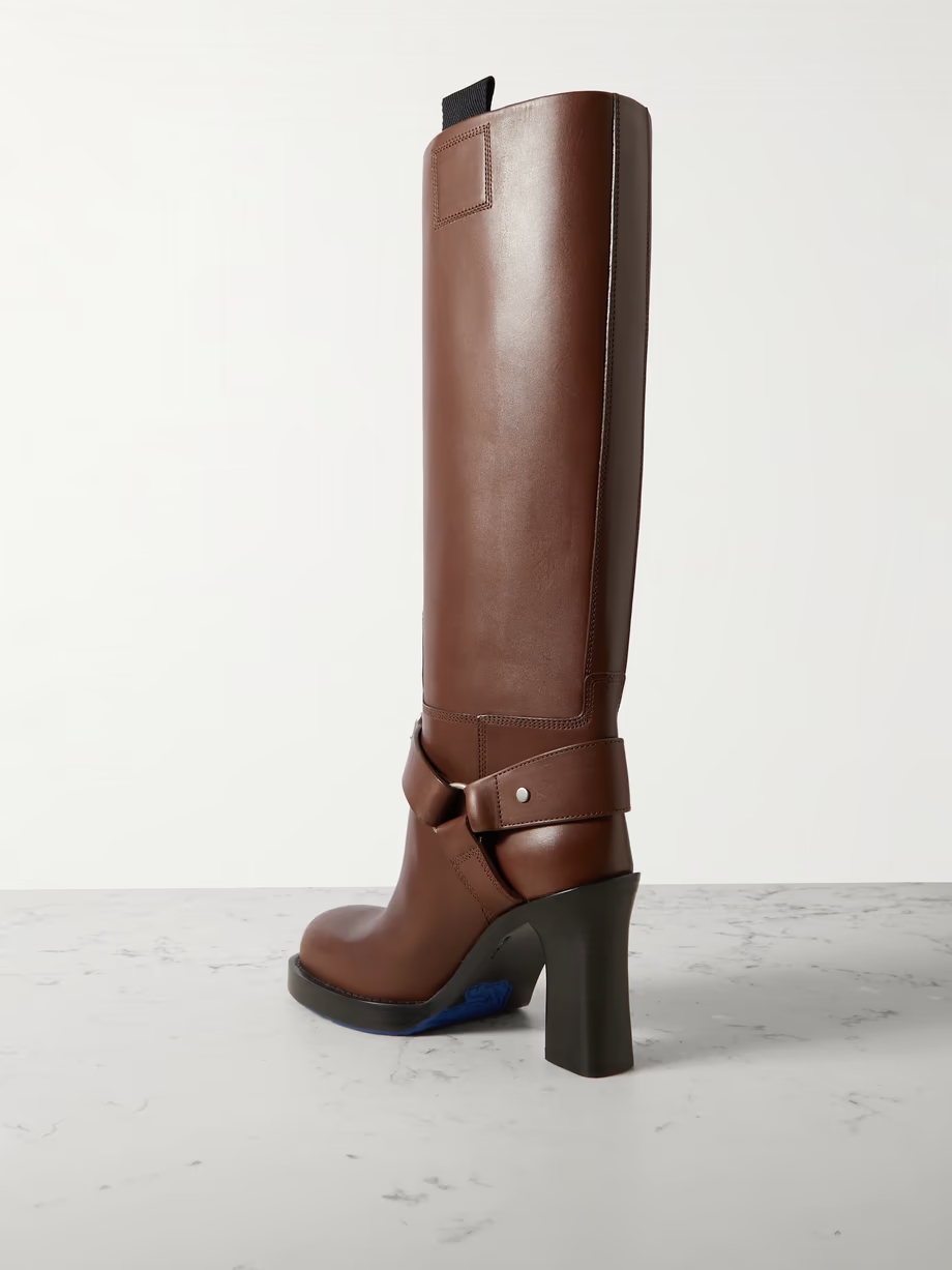 Le Stirrup leather boots