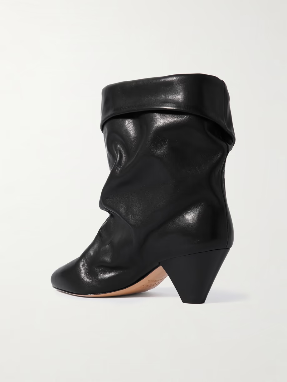 Ryska leather ankle boots