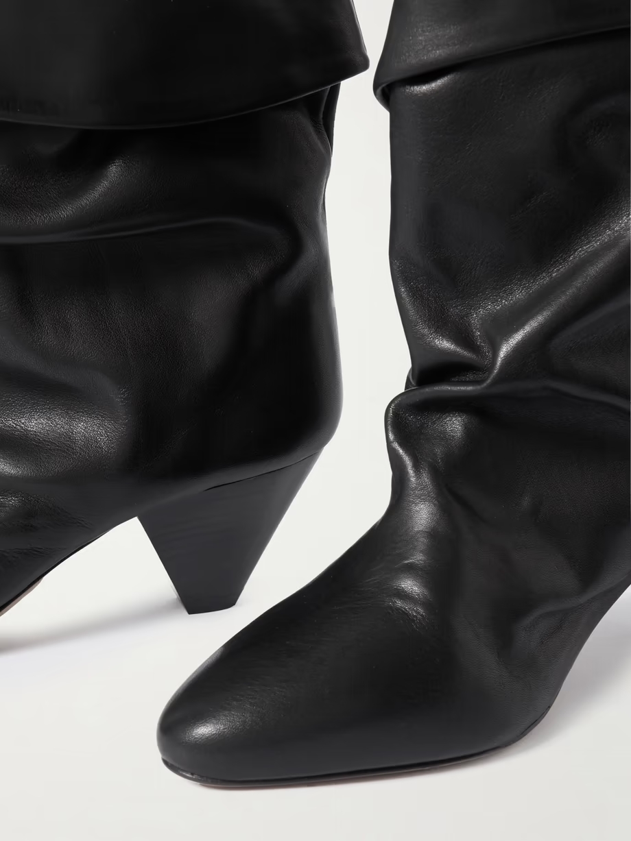 Ryska leather ankle boots