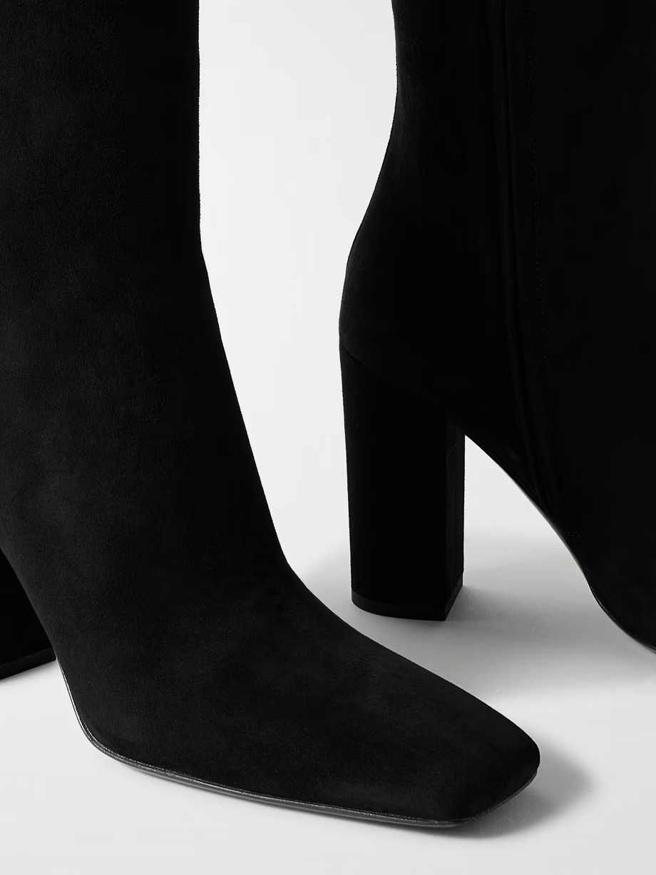 VLOGO 100 suede knee boots