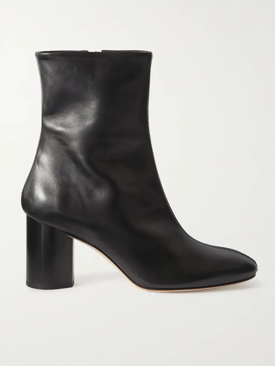 Alena leather ankle boots