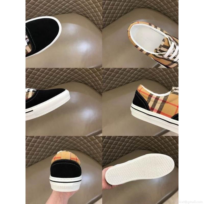 2022 Burberry Man low Cut 1216 Burberry sz38-45 1C n1010