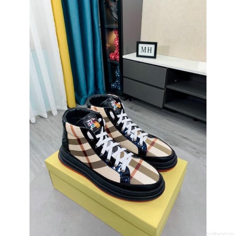 Burberry High help man 1208 Burberry sz38-44 211220256-7 2colors