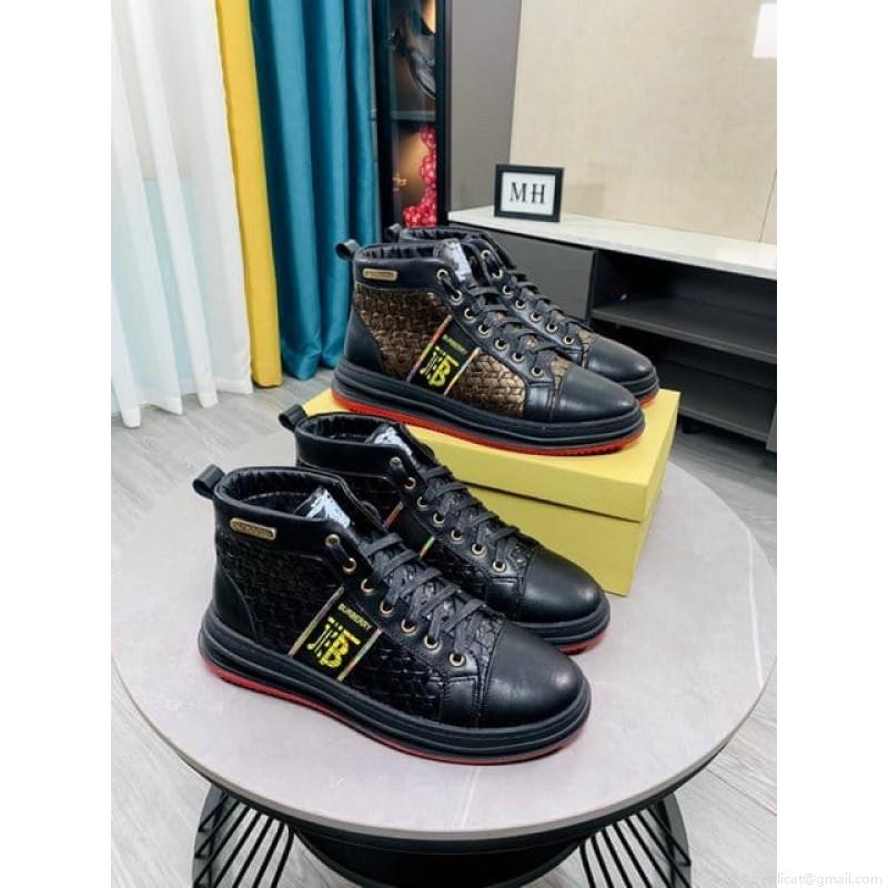 Burberry High help man 1208 Burberry sz38-44 211220252-3 2colors