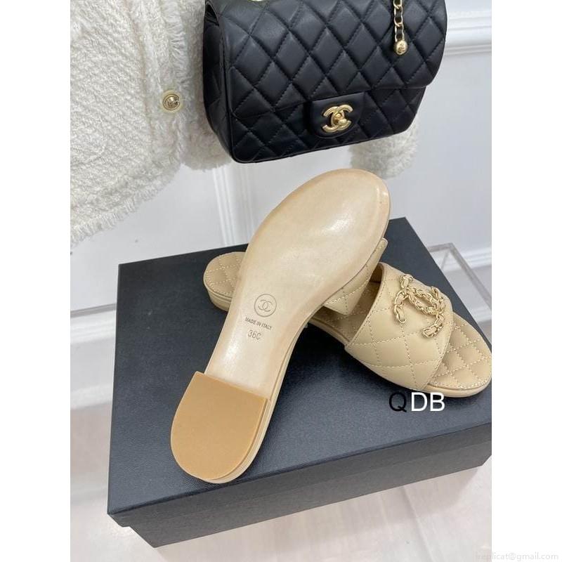 Chanel Chanel slippers woman Ts Chanel sz35-40 3C DB0305