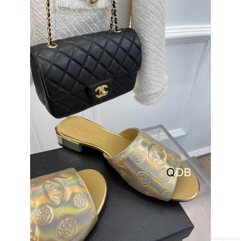 Chanel Chanel slippers woman Ts Chanel sz35-40 5C DB1214