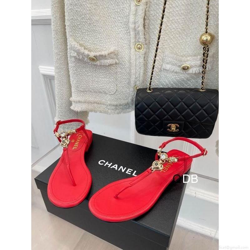 Chanel Chanel slippers woman Ts Chanel sz35-40 4C DB1213