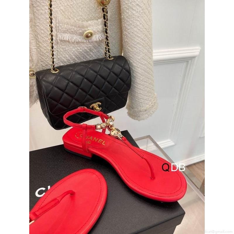 Chanel Chanel slippers woman Ts Chanel sz35-40 4C DB1213