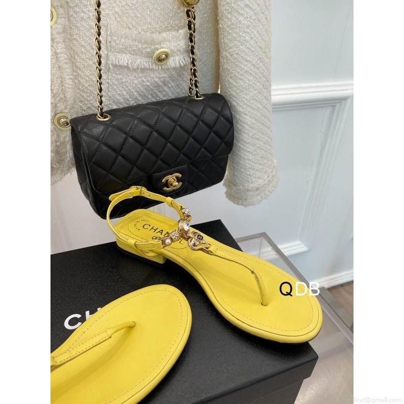 Chanel Chanel slippers woman Ts Chanel sz35-40 4C DB1213