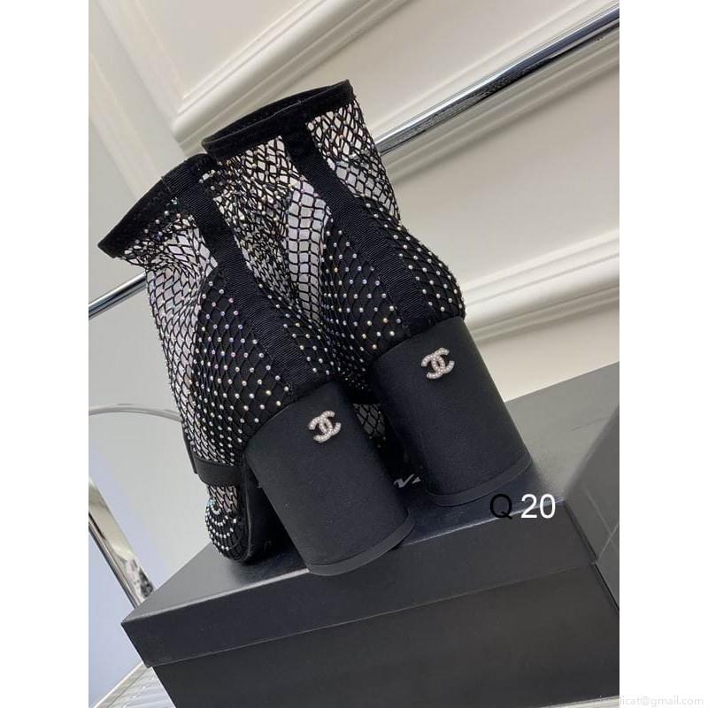 Chanel Chanel Boots Women Ts Chanel colour sz35-40 8.5 5.5CM XX0301