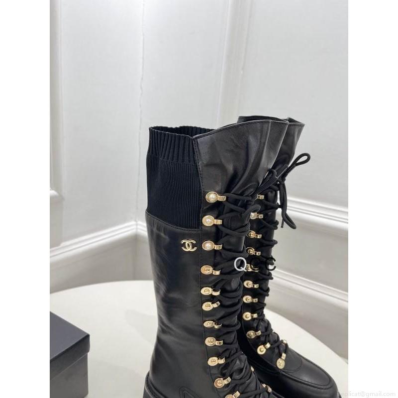 Chanel Chanel Boots Women Ts Chanel sz35-41 5cm 2C XC1043