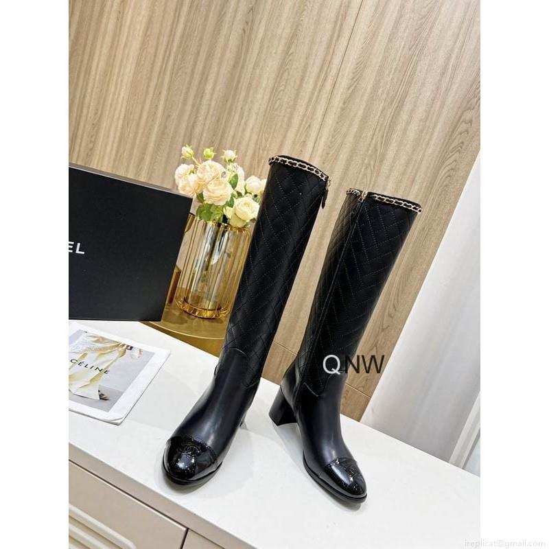 Chanel Chanel Boots Women Ts Chanel sz35-39 5cm 1C NW1029