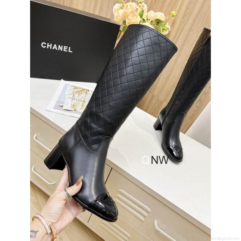 Chanel Chanel Boots Women Ts Chanel sz35-39 5cm 1C NW1029