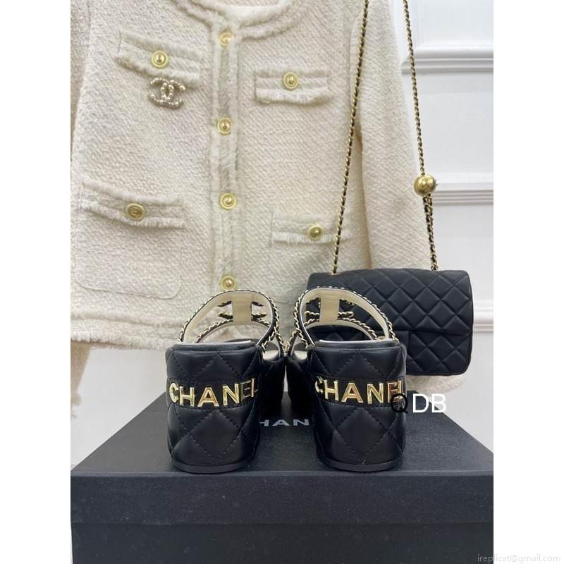 Chanel Chanel High heels Ts Chanel sz35-40 7.5CM 3C DB0509