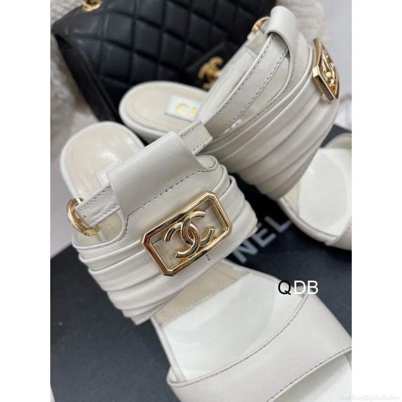 Chanel Chanel High heels Ts Chanel sz35-40 7.5CM 3C DB0309