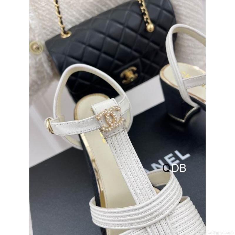 Chanel Chanel High heels Ts Chanel sz35-40 7.5CM 2C DB0308