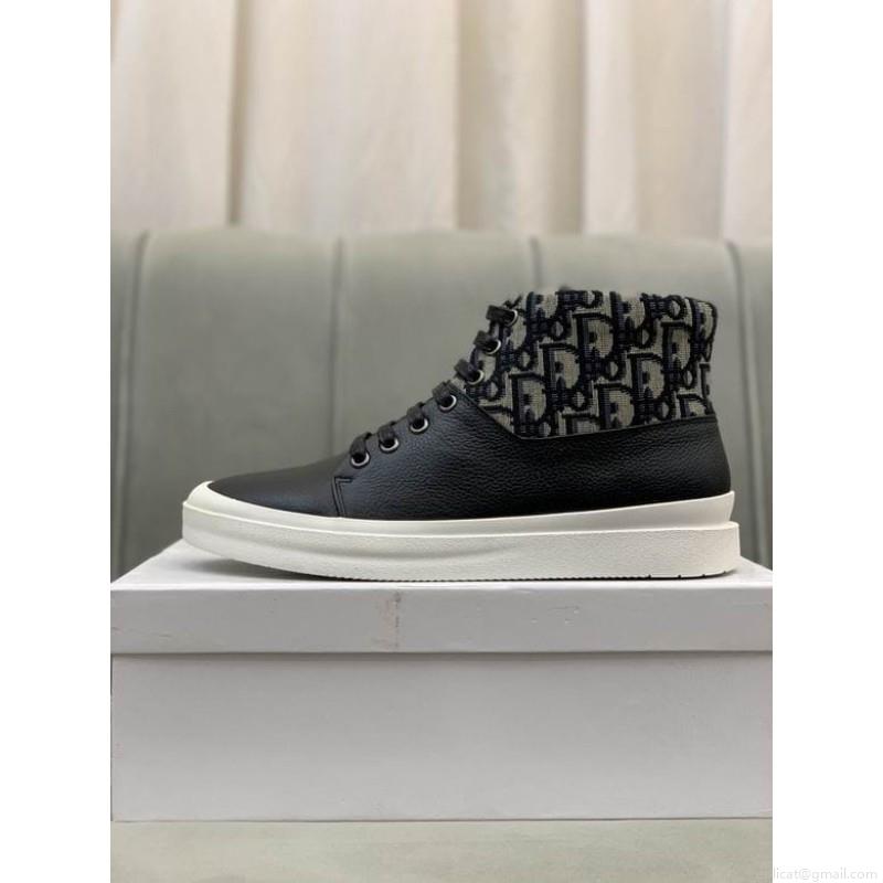 Dior High Cut Shoes Men 1217 Dior sz38-44 2C n1201